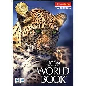 2009 World Book Encyclopedia DVD for Macintosh OS X