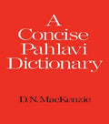 A Concise Pahlavi Dictionary