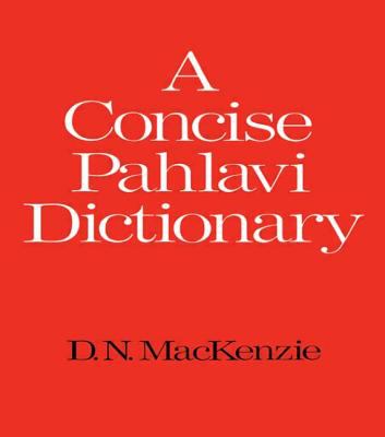 A Concise Pahlavi Dictionary