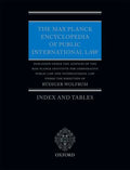 The Max Planck Encyclopedia of Public International Law: Print Edition