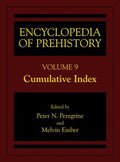 Encyclopedia of Prehistory: Cumulative Index