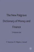 New Palgrave Dictionary of Money and Finance