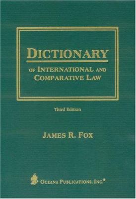 Dictionary of International and Comparative Law