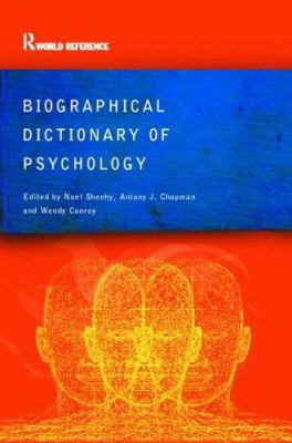 Biographical Dictionary of Psychology