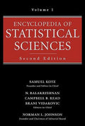 Encyclopedia of Statistical Sciences, Volume 1