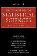Encyclopedia of Statistical Sciences, Volume 12
