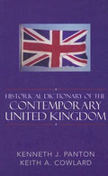 Historical Dictionary of the Contemporary United Kingdom (Historical Dictionaries of Europe Ser.)