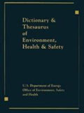 Dictionary and Thesaurus of Environment, Health and Safety