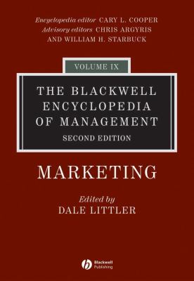 The Blackwell Encyclopedia of Management, Marketing