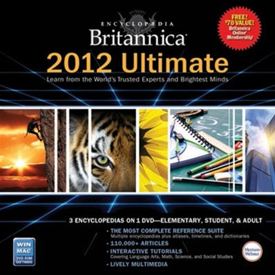 Encyclopedia Britannica 2012 Ultimate Reference DVD