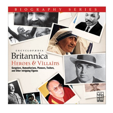 Britannica Biographies: Heroes & Villains - CD-ROM