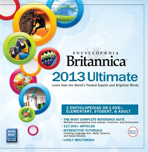Encyclopedia Britannica DVD 2013