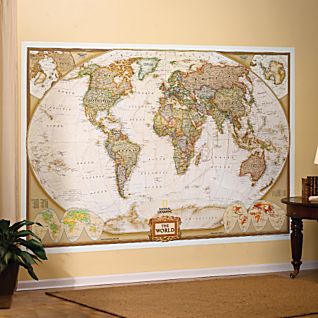 World Executive Political Map, Mural